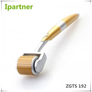 Ipartner Newest package ZGTS derma roller 192 needles  for face care and hair-loss treatment