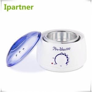 Ipartner AX-100 Portable Electric Hot Wax Warmer Machine for Hair Removal - Blue Lid